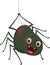 Cute spider cartoon