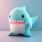 Cute Squishy Shark Plush Toy