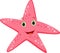 Cute starfish cartoon