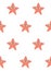 Cute starfish pattern. Funny nautical cartoon animal background