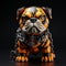 Cute And Stylish Bulldog Brand Collectible Lion-like Character Design