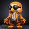 Cute And Stylish Eagle Brand Action Figure Parrot-like Character Design