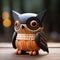 Cute And Stylish Wooden Figurine With Falcon Brand Design