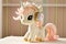 a cute and sweet cartoon style white fairy baby horse, sweet smile, a cute and sweet cartoon style white fairy baby horse, sweet s