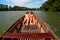 Cute teenage girls sunbathing in the boat