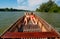 Cute teenage girls sunbathing in the boat