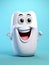 Cute teeth character animated, cartoon style, animated expressions, quirky expressions, playful expressions, medicine