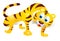 Cute tiger cartoon