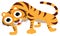 Cute tiger cartoon