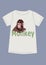 Cute tiny monkey and textile printing variants, gift paper printing patterns, animal picture and writings, pattern, fabric pattern