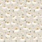 Cute tiny white flower hand drawn pattern. Perfect for world print interior poster abstract seamless pattern.