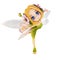 Cute toon ballerina fairy