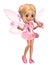 Cute Toon Ballerina Fairy in Pink - standing