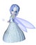 Cute Toon Snowflake Fairy - 1