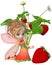 Cute Toon Strawberry Fairy