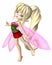 Cute Toon Summer Petals Fairy