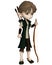 Cute Toon Wood Elf Archer Boy