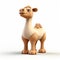 Cute Toy Camel 3d Model Preview Image With Shallow Depth Of Field