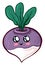 Cute turnip ,illustration,vector