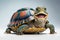 Cute Turtle: Attention to Detail in High-Quality Unreal Engine 5 Photography