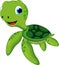 Cute turtle cartoon