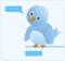 Cute twitter bird