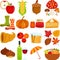 Cute Vector Icons : Autumn / Fall Theme