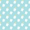 Cute vector seamless dental pattern