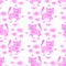 Cute Vector seamless pattern with daisy flowers and cute kittens. Design for fashion, fabric and all prints for children