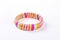 Cute vivid color bracelet.