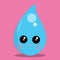 CUTE WEATHER WATER DROP 15