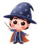 Cute Wizard costume.