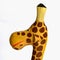 Cute wooden Giraffe - closeup side view