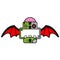 cute zombie doll bat board