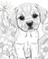 The Cutest Dog Coloring Pages for dog lovers