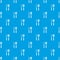 Cutlery bake pattern vector seamless blue