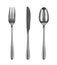 Cutlery fork, knife and spoon