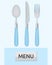 Cutlery - knife, fork and spoon