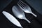 Cutlery set, harsh stainless steel