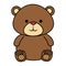 cutte little bear teddy icon