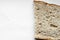 Cutted bread background