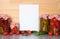 Cutting Board And Homemade Canned And Fresh Vegetables