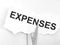 Cutting expenses concept