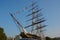 Cutty Sark Tea Clipper at Greenwich, England