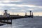 Cuxhaven port city germany