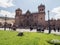 Cuzco Cathedral, tourist and locals enjoying the day