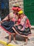 `Cuzco, Peru, January 10, 2010: Girl on the street.`