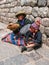 `Cuzco, Peru, January 10, 2010: woman and child on the street.`