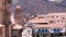 Cuzco, Peru Plaza de Armas. Church and Cathedral.