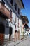 CUZCO PERU: View of San Blas town